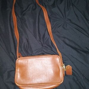 Coach vintage leather crossbody
